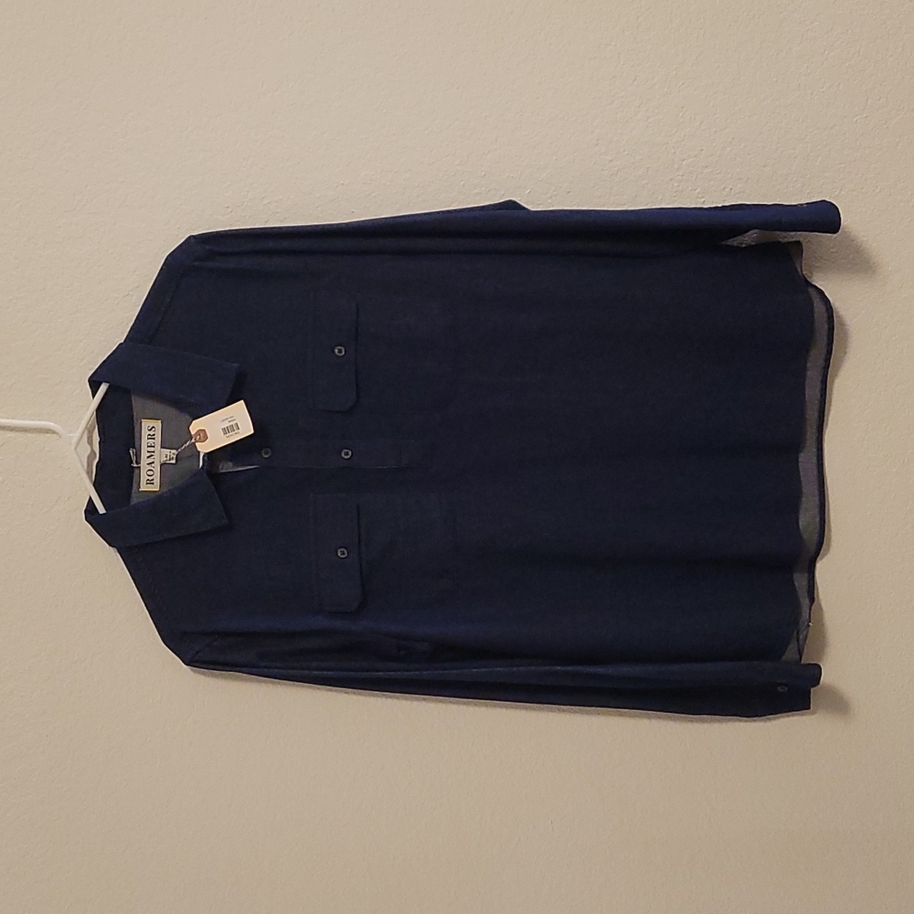 Roamers Cabrillo Longsleeve - Navy - Medium